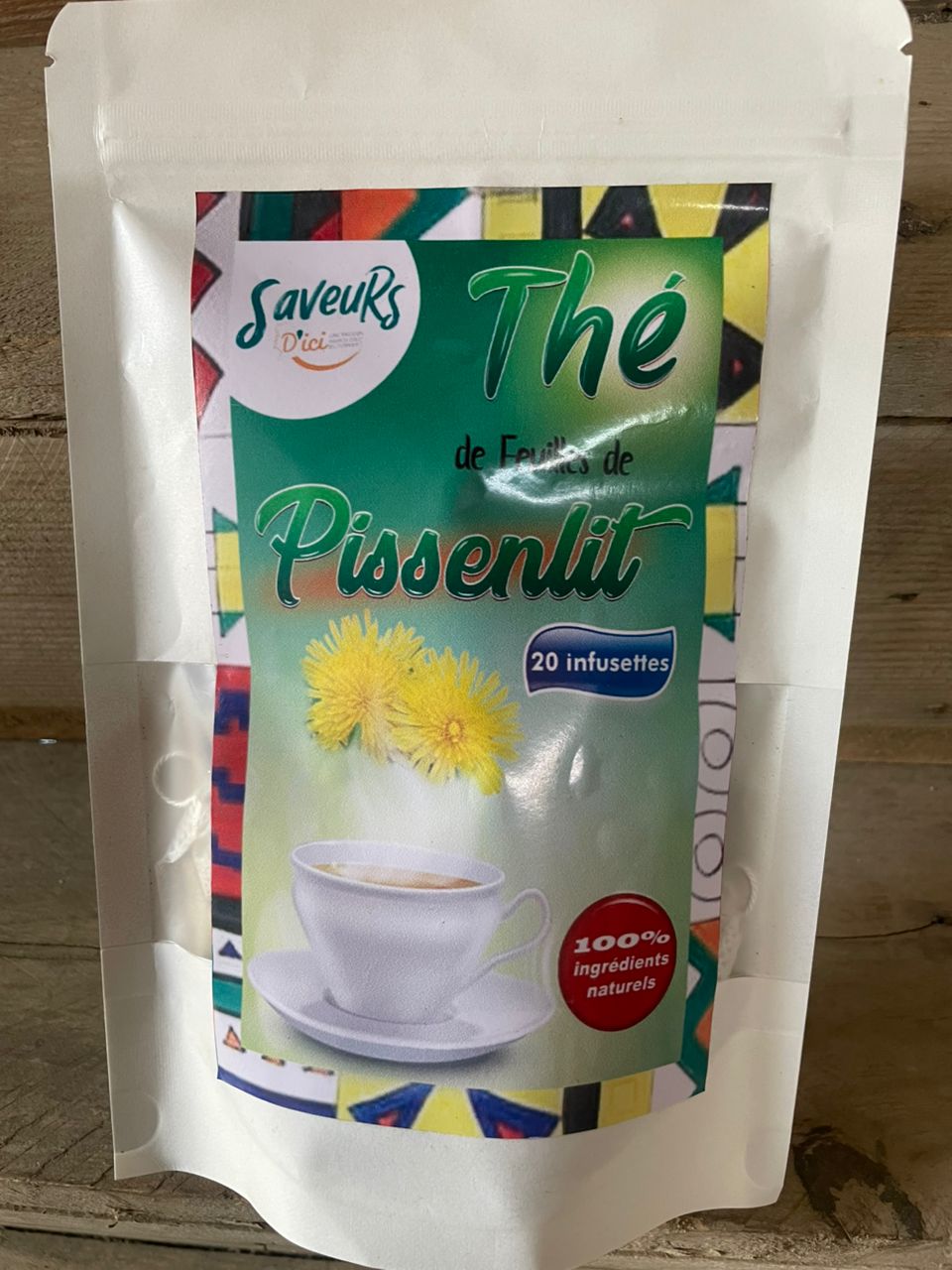 Thé de feuilles de pissenlit